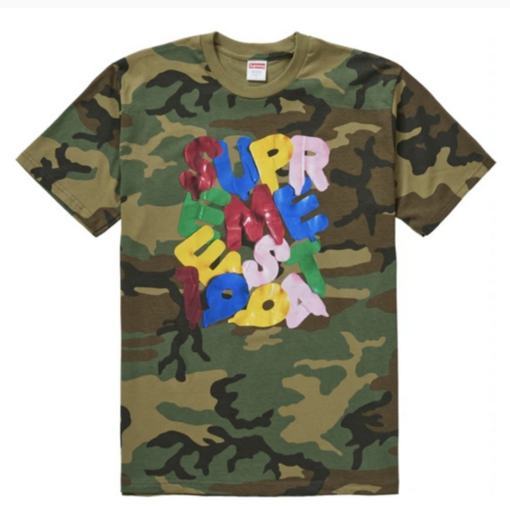 - Supreme Balloon Shirt (woodland camo)